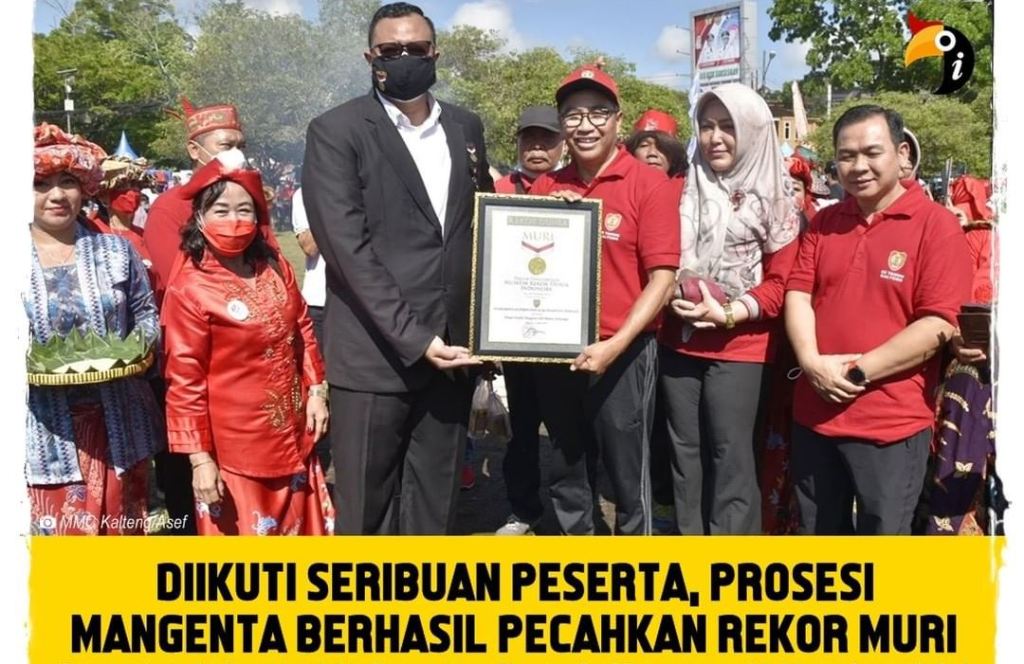 Rekor Muri Kegiatan Mangenta Massal