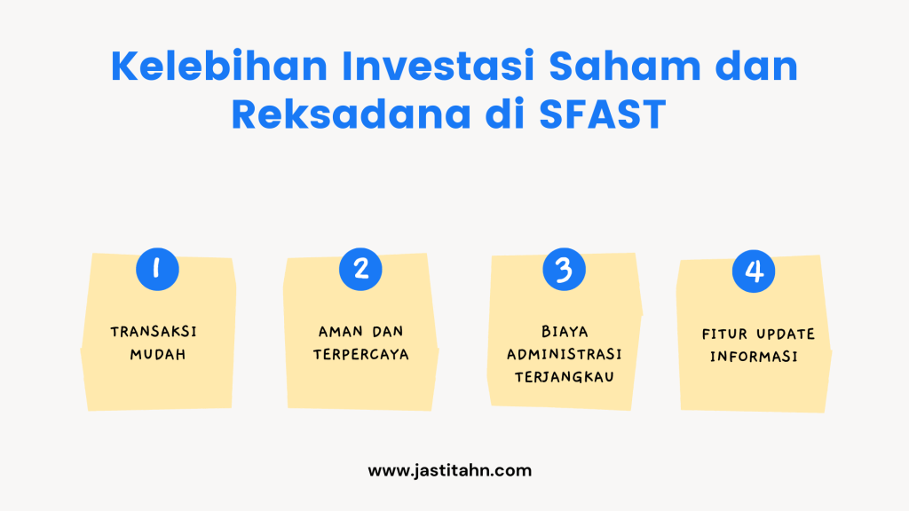 Kelebihan Investasi Saham dan Reksadana di SFAST - www.jastitahn.com