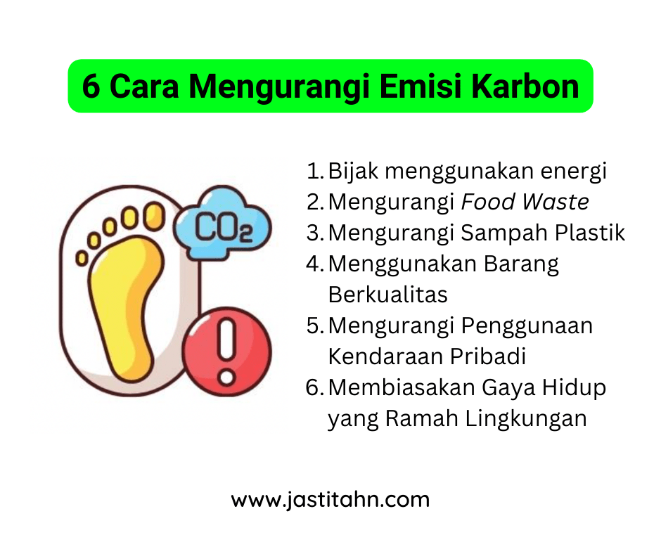 Cara Mengurangi Emisi Karbon - www.jastitahn.com