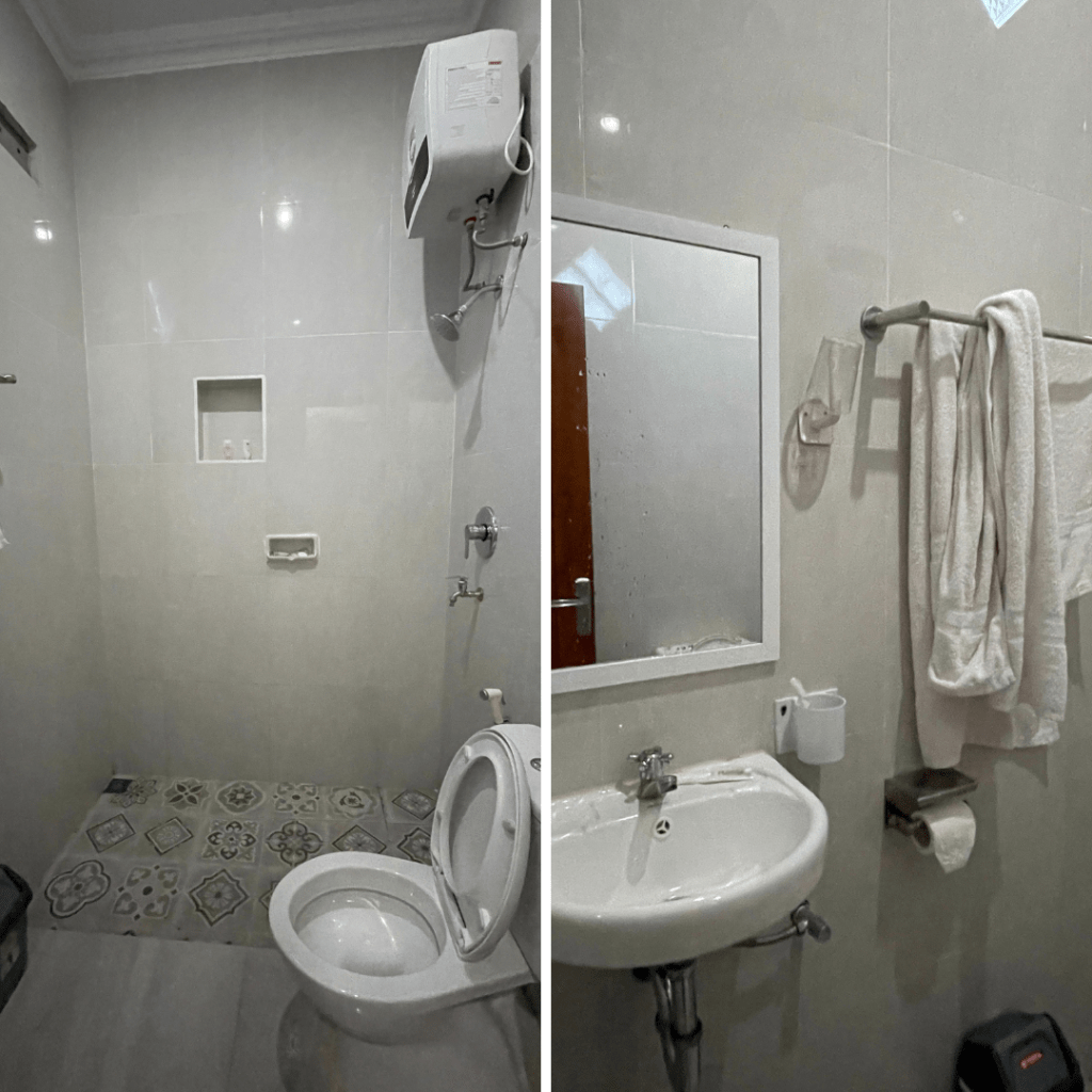 Kamar Mandi_Hotel Kaliu