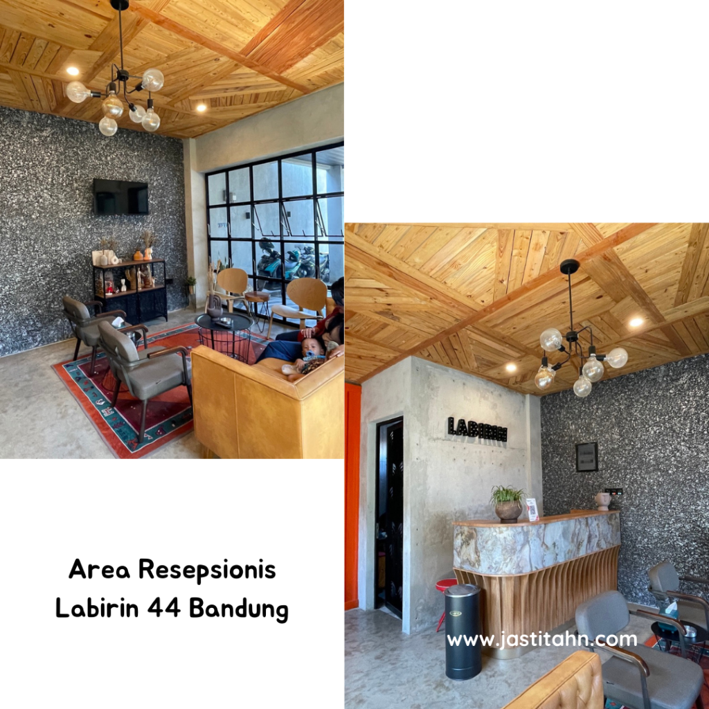 Area Resepsionis - Labirin 44 Bandung
